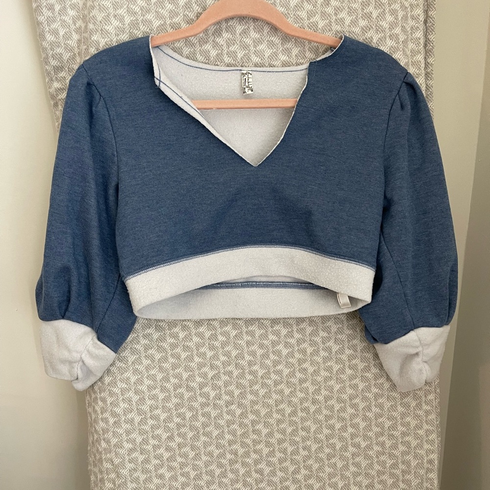 Free People cropped lounge set